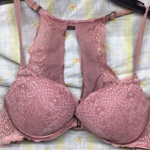 PINK Victoria's Secret Lace Bralette in Mauve